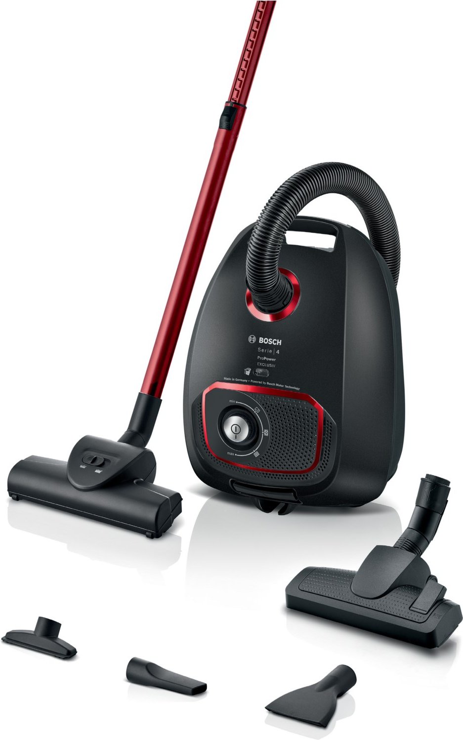 BGD41MPOW Bodenstaubsauger schwarz