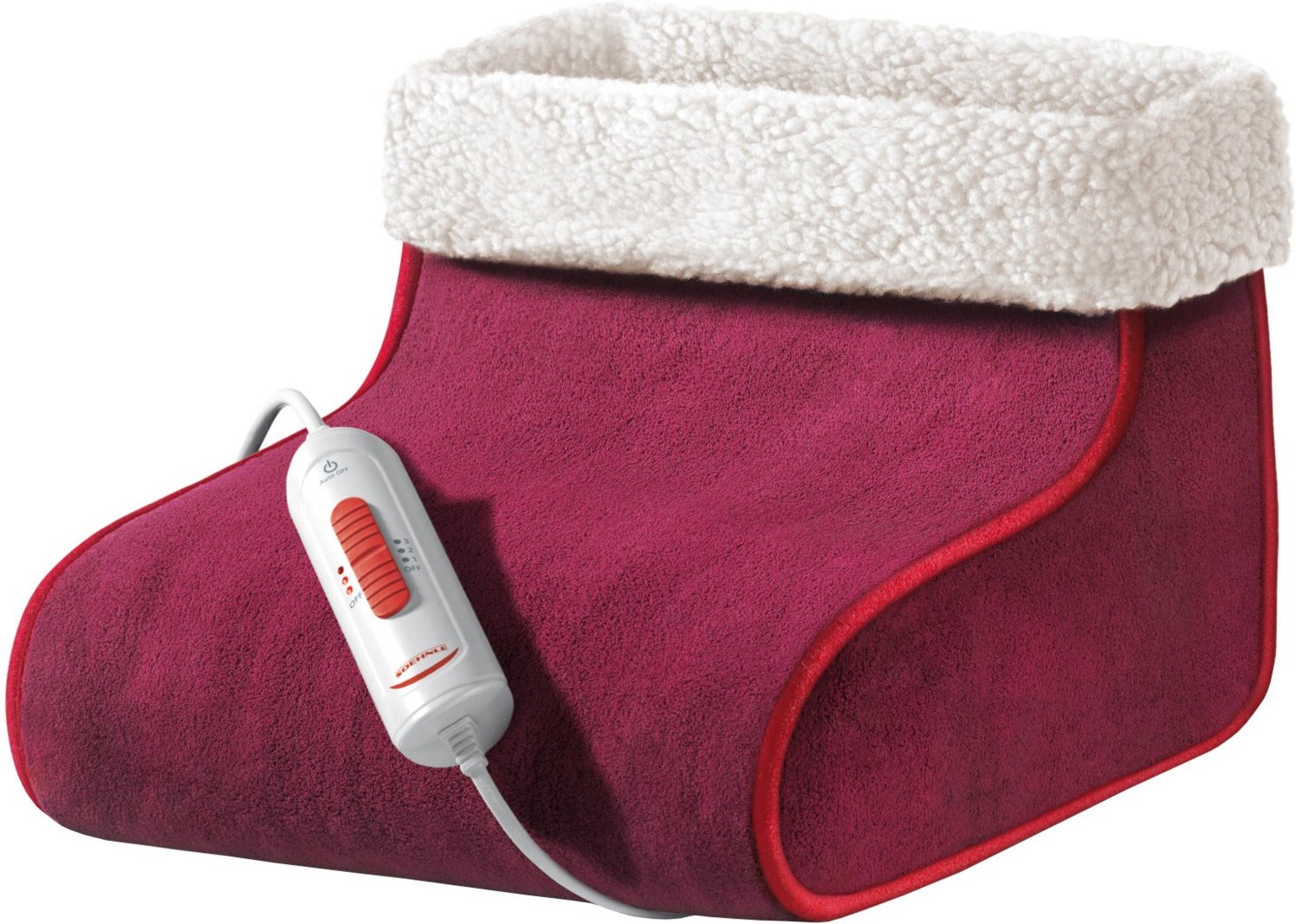 Comfort Vital Fußwärmer weinrot