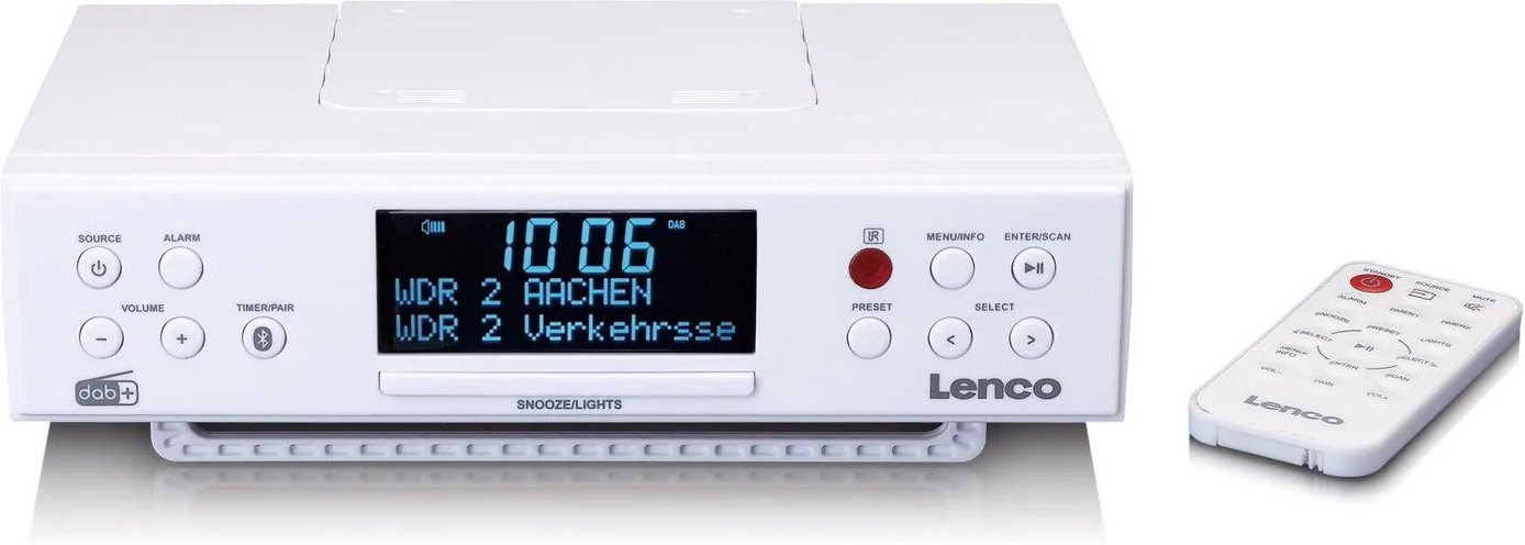 KCR-190WH Küchenradio weiss