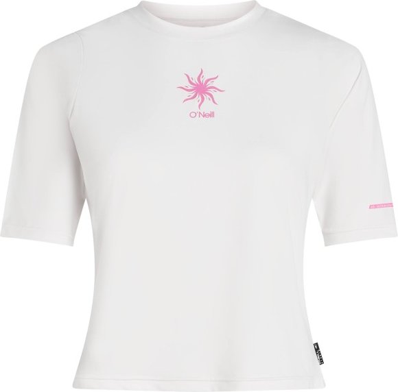 O'Neill - Women's Hybrid UPF Polygiene T-Shirt - Lycra Gr M weiß