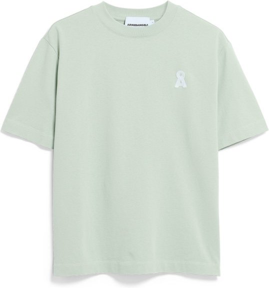 ARMEDANGELS - Women's Tarjaa Å Embro - T-Shirt Gr S grau