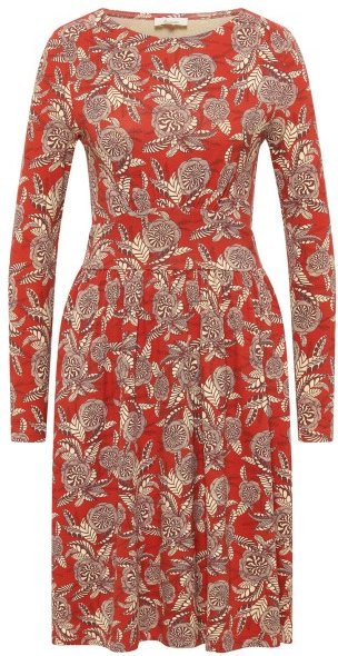 Thumbnail - Tranquillo - Women's Feminines EcoVero-Kleid - Kleid Gr XL braun