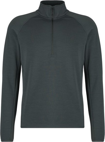Thumbnail - Heber Peak - MerinoBlend SaplingHe. Half Zip - Pullover Gr XL grau