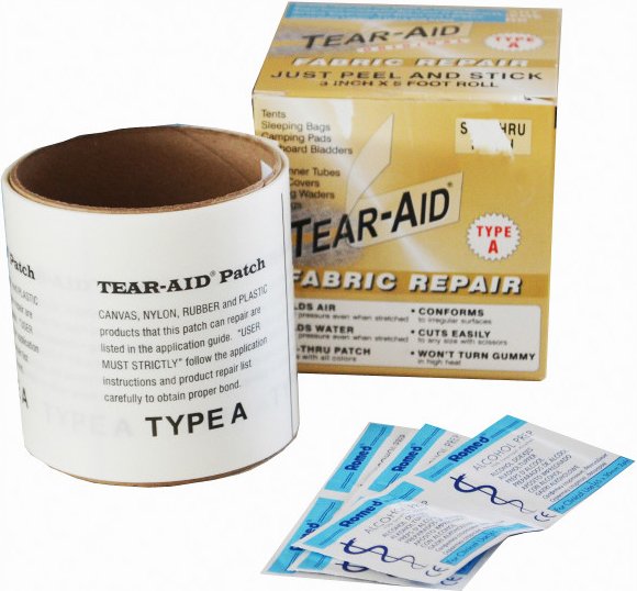Tear-Aid - Reparaturmaterial Rolle Typ A Gr 150 cm - Breite 7,6 cm
