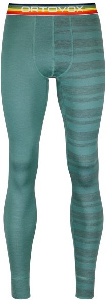 Thumbnail - Ortovox - 185 Rock'N'Wool Long Pants - Merinounterwäsche Gr XL türkis