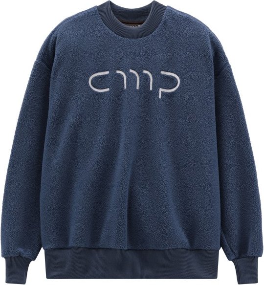 CMP - Sweater with Logo - Pullover Gr L blau