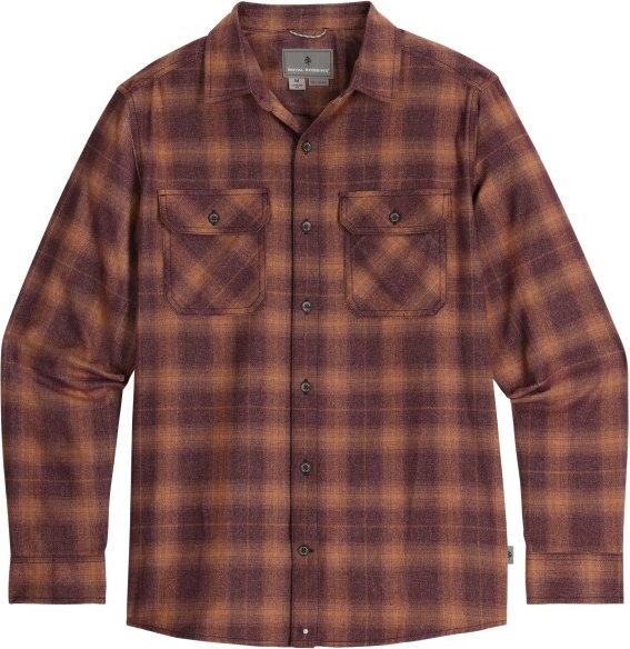 Royal Robbins - Vogelsang L/S - Hemd Gr XL braun
