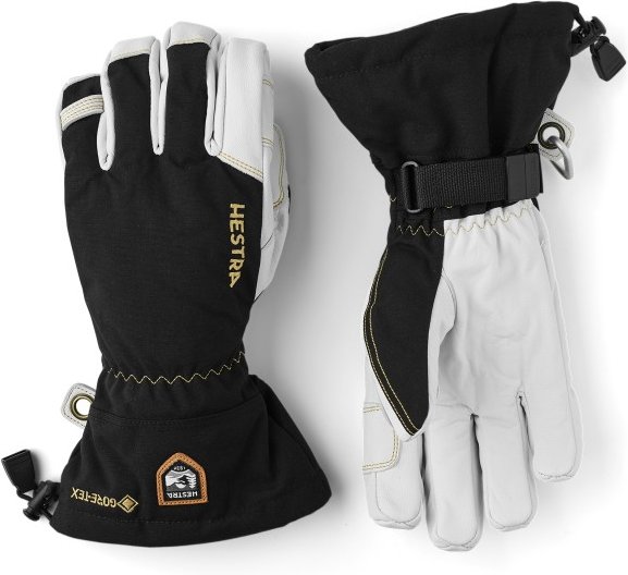 Hestra - Army Leather GORE-TEX 5 Finger - Handschuhe Gr 10 schwarz
