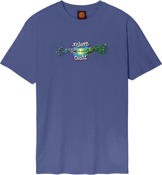 Santa Cruz - Wooten Contact Front T-Shirt - T-Shirt Gr S blau