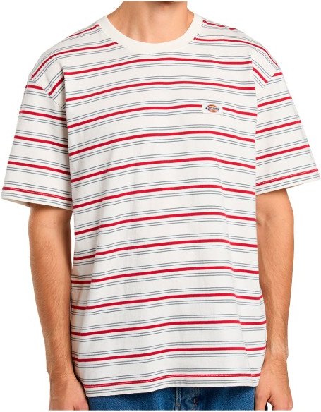 Dickies - Lewistown Stripe S/S Tee - T-Shirt Gr XXL rosa