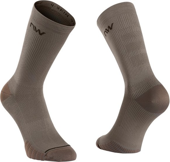 Northwave - Extreme Pro Sock - Radsocken Gr 36-39 grau/braun
