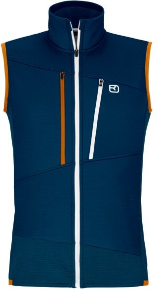 Ortovox - Fleece Grid Vest - Fleeceweste Gr S blau
