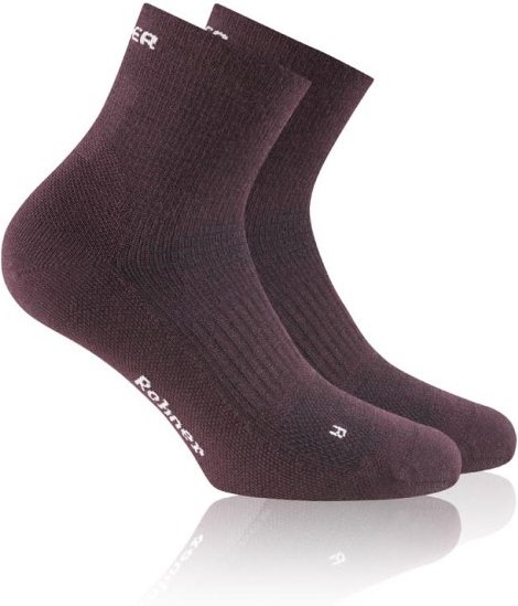 Thumbnail - Rohner - Dynamic Merino Quarter L/R - Wandersocken Gr 36-38 grau