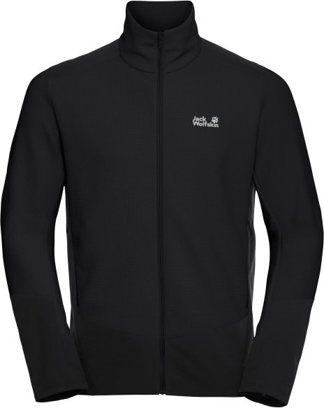 Jack Wolfskin - Ridge Hike Fullzip - Fleecejacke Gr M schwarz