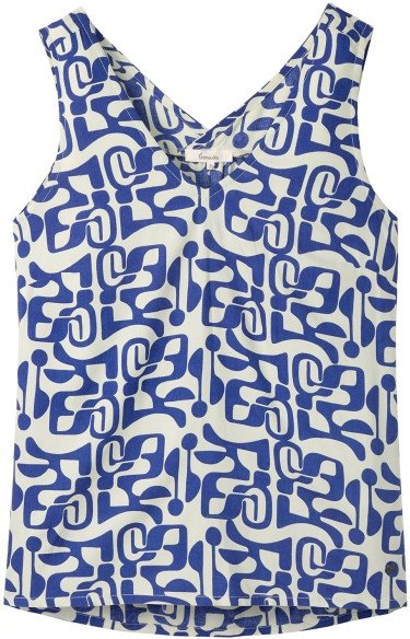 Thumbnail - Tranquillo - Women's Top aus Ecovero Viskose - T-Shirt Gr 36 grau