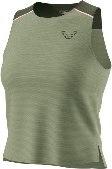 Thumbnail - Dynafit - Women's Sky Crop Top - Funktionsshirt Gr XL oliv