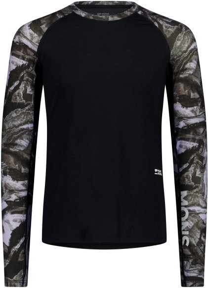 Mons Royale - Temple Merino Long Sleeve - Merinounterwäsche Gr L schwarz