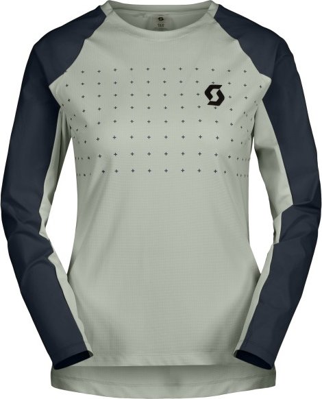 Scott - Women's Tee Trail Vertic Pro L/S - Radtrikot Gr M grau