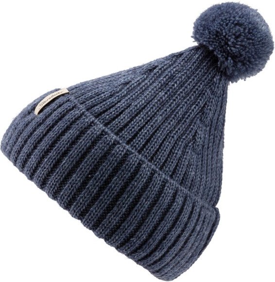 Sterntaler - Kid's Strickmütze Melange Bommel - Mütze Gr 49 cm blau