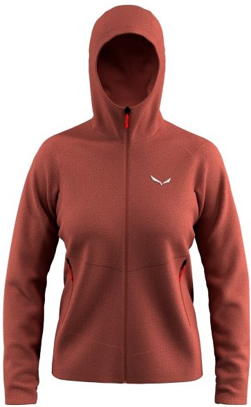 Salewa - Women's Puez Rocca PL HD Jacket - Fleecejacke Gr 34 rot