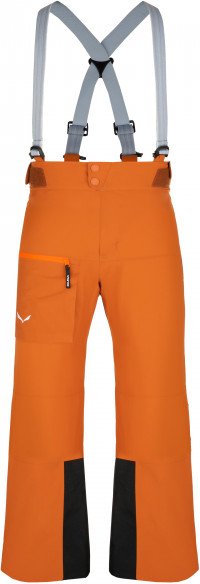 Salewa - Kid's Sella Powertex / TWR Pants - Skihose Gr 92 orange