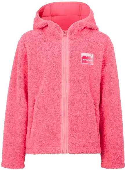 Ziener - Kid's Juha-Z - Fleecejacke Gr 128 rosa