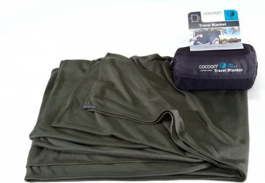 Cocoon - Coolmax Travel Blanket - Decke Gr 180 x 140 cm oliv