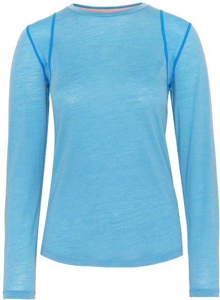Kari Traa - Women's Embla Wool L/S - Merinoshirt Gr XL ocean