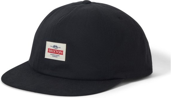 Brixton - Pinnacle High Profile Snapback - Cap Gr One Size schwarz