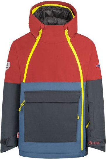 Trollkids - Kid's Eikedalen Jacket - Skijacke Gr 98 blau