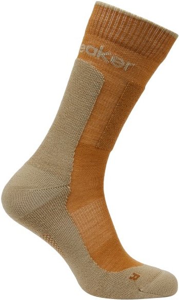 Icebreaker - Merino Hike+ Medium Crew - Wandersocken Gr 39-41,5 braun/beige