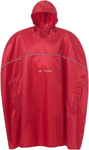 Vaude - Kid's Grody Poncho II - Poncho Gr L rot