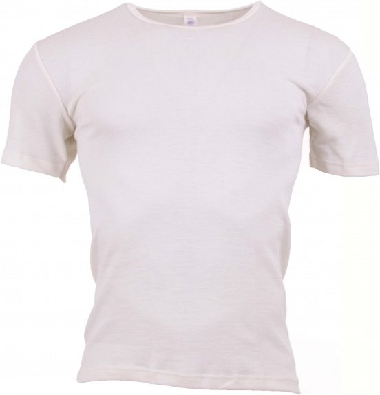 Engel - Unterhemd S/S - Merinounterwäsche Gr 54/56 weiß