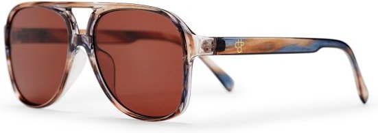 CHPO - Dallas Cat. 3 - Sonnenbrille Gr M braun/weiß