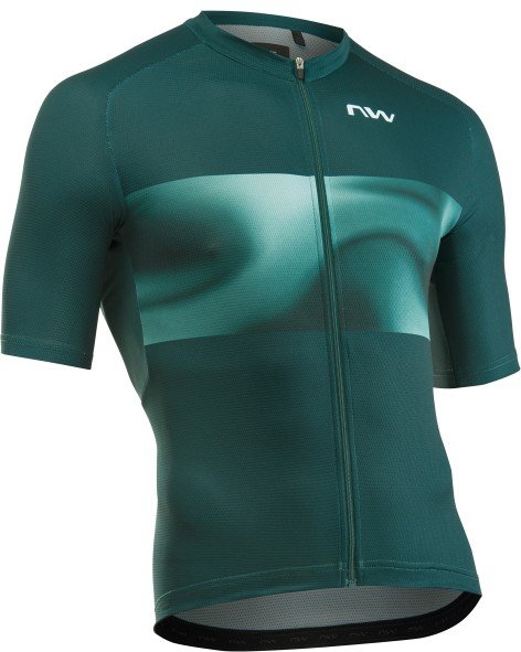 Northwave - Force Evo Jersey Short Sleeve - Radtrikot Gr L blau