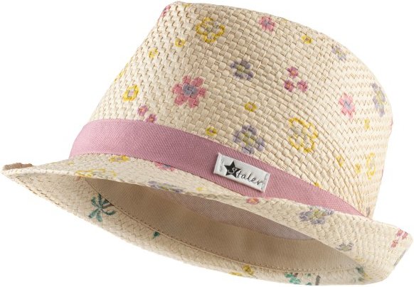 Sterntaler - Kid's Strohhut Blumen - Hut Gr 55 cm beige