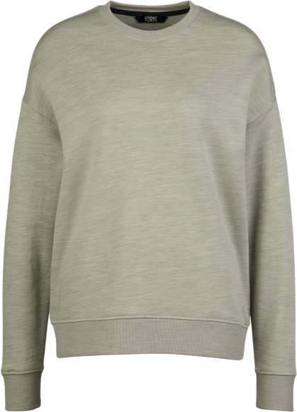 Stoic - Women's MerinoFleece240 MMXX.Persberg Crew - Merinopullover Gr S grau