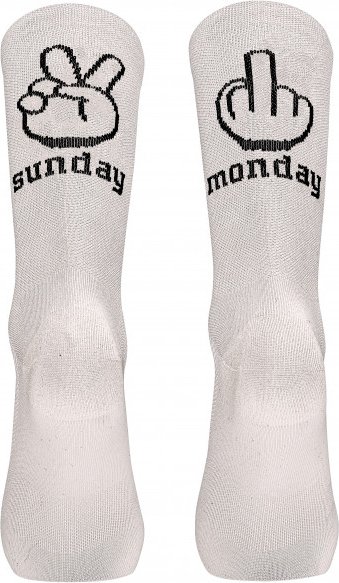 Northwave - Sunday Monday Sock - Radsocken Gr 36-39 grau