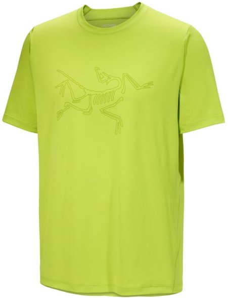 Arc'teryx - Cormac Logo S/S - Laufshirt Gr XL grün