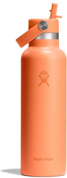 Hydro Flask - Standard Flex Straw Cap - Isolierflasche Gr 621 ml orange