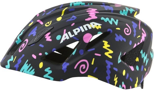 Alpina - Kid's Pico - Radhelm Gr 50-55 cm schwarz