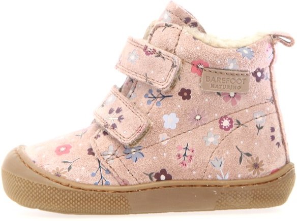 Thumbnail - Naturino - Kid's Wigghi VL Nappa Spazz. Lined - Winterschuhe Gr 21 rosa/beige