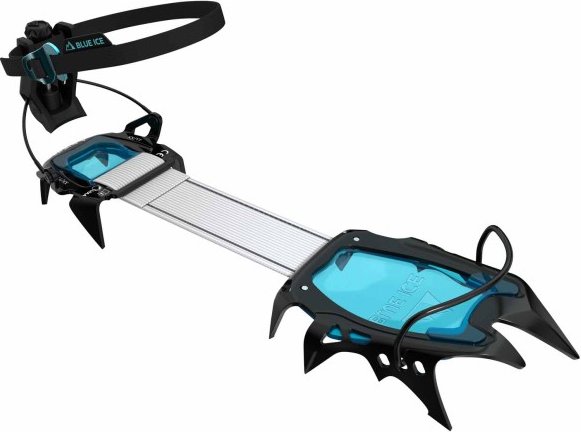Blue Ice - Harfang Mono Crampon - Steigeisen Gr 35-47 schwarz