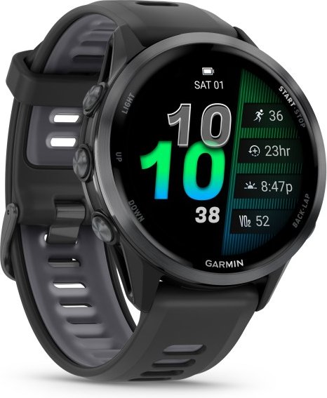 Garmin - Forerunner 970 - Multifunktionsuhr schwarz/ carbongrau titan dlc