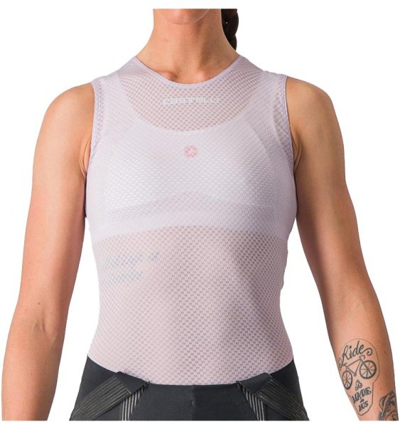 Castelli - Women's Pro Mesh Sleeveless - Radunterhemd Gr XS rosa