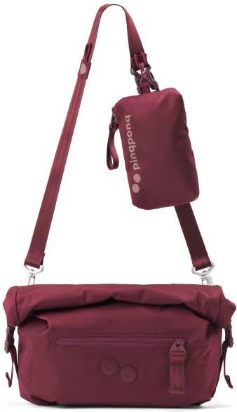 pinqponq - Aksel Solid 2+5 - Umhängetasche Gr 2 + 5 l rot