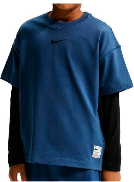 Nike - Kid's Pro Dri-FIT Short-Sleeve Training Top - Funktionsshirt Gr S blau