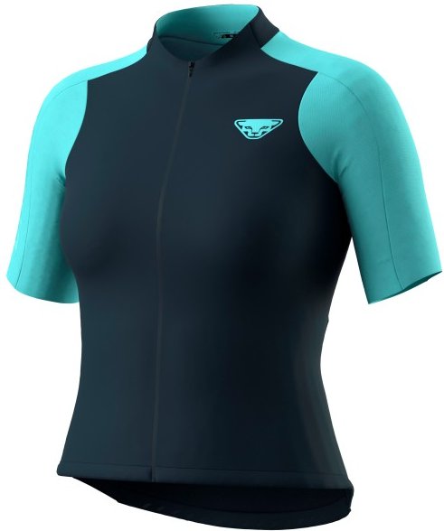 Dynafit - Women's Ride Light S/S Full Zip Jersey - Radtrikot Gr XL blau