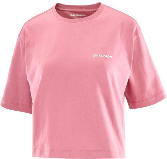 Salomon - Women's Short S/S Tee Relaxed - T-Shirt Gr S rosa
