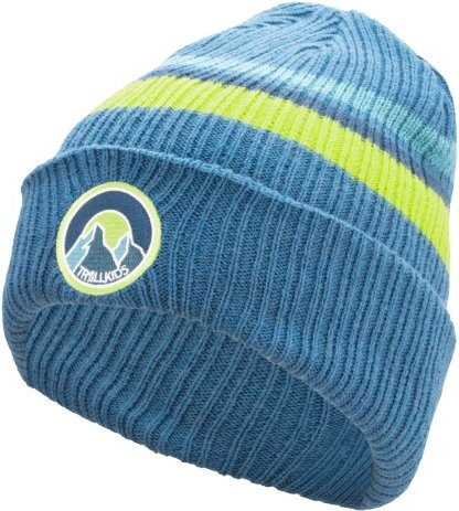 Trollkids - Kid's Spitsbergen Cap - Mütze Gr 52-56 cm - 6-12 Years blau